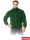 Fleece sweatshirt protective fleece with green Reis