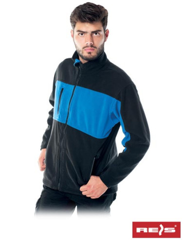 Protective fleece sweatshirt polar-doble nb blue-black Reis
