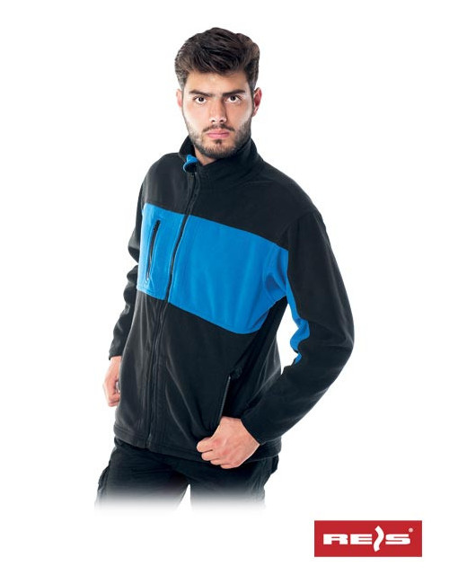Protective fleece sweatshirt polar-doble nb blue-black Reis