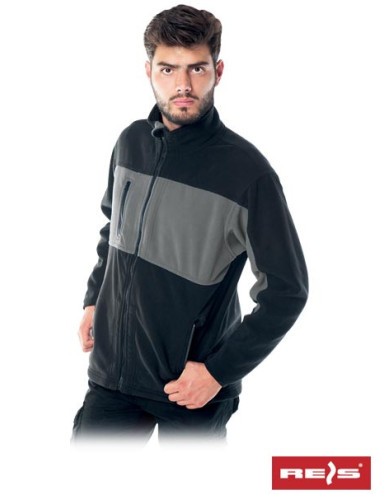 Protective fleece sweatshirt polar-doble sb gray-black Reis
