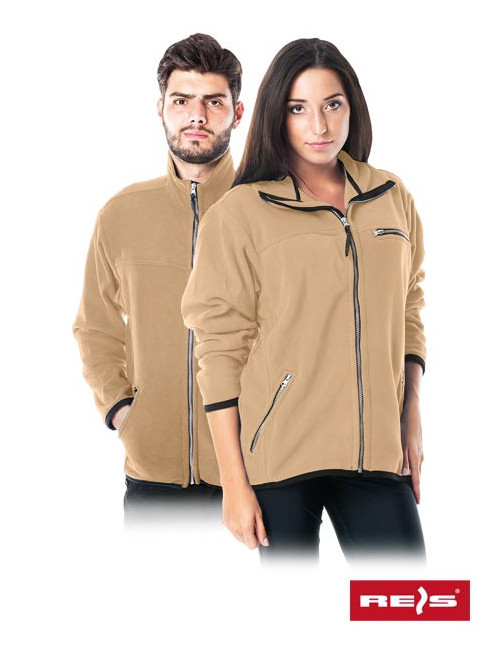 Protective fleece sweatshirt polar-honey beige Reis