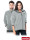 Protective fleece sweatshirt polar-honey js light gray Reis