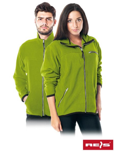 Protective fleece sweatshirt polar-honey l lime Reis