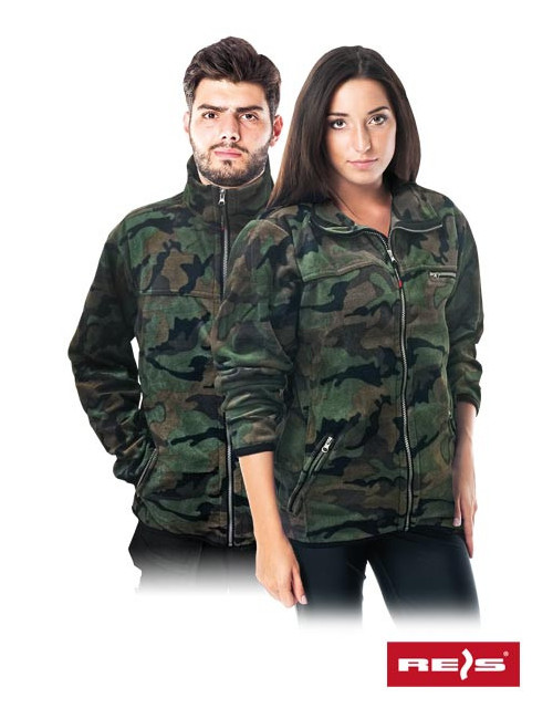 Bluza z polaru ochronna polar-honey mo moro Reis