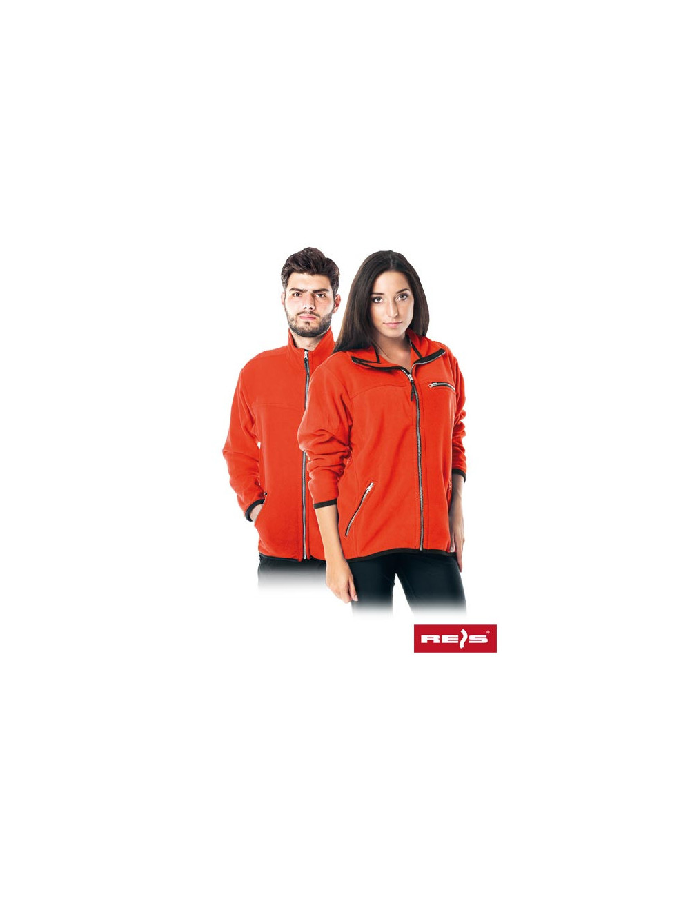 Protective fleece sweatshirt polar-honey p orange Reis