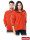 Schützendes Fleece-Sweatshirt Polar-Honey P Orange Reis