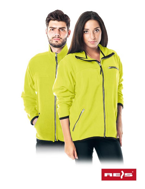 Schützendes Fleece-Sweatshirt Polar-Honey Se Aquamarin Reis