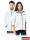 Protective polar-honey fleece sweatshirt in white Reis
