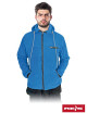 Protective fleece jacket polar-hood n blue Reis