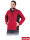 Protective fleece sweatshirt polar-twin cb red-black Reis