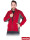 Protective fleece sweatshirt polar-twin cs red-gray Reis