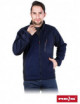 2Schützendes Fleece-Sweatshirt Polar-Twin GB marineblau und schwarz Reis