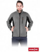 2Schützendes Fleece-Sweatshirt Polar-Twin SB grau-schwarz Reis