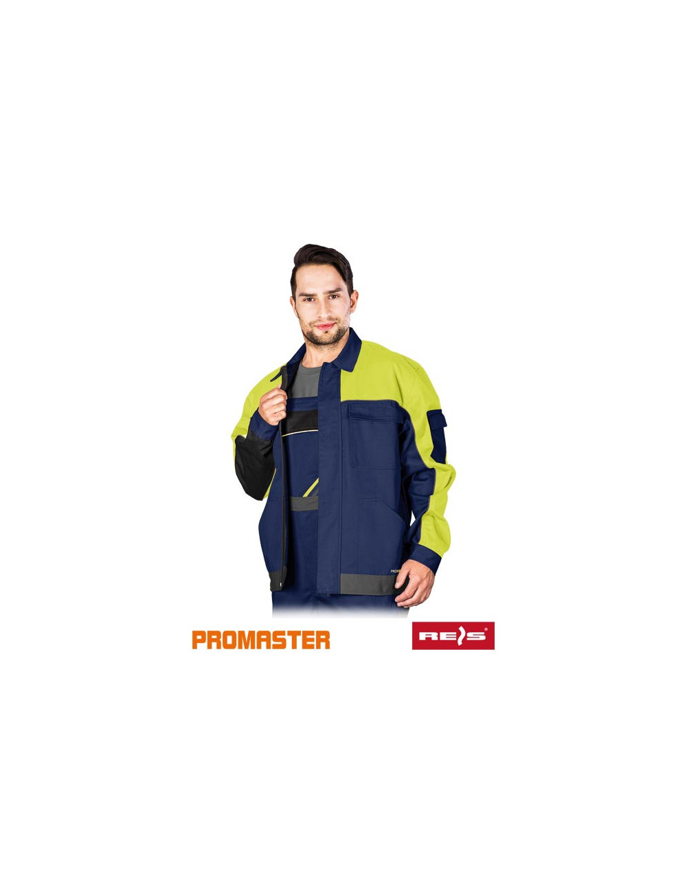 Protective jacket pro-j gys navy-yellow-grey Reis