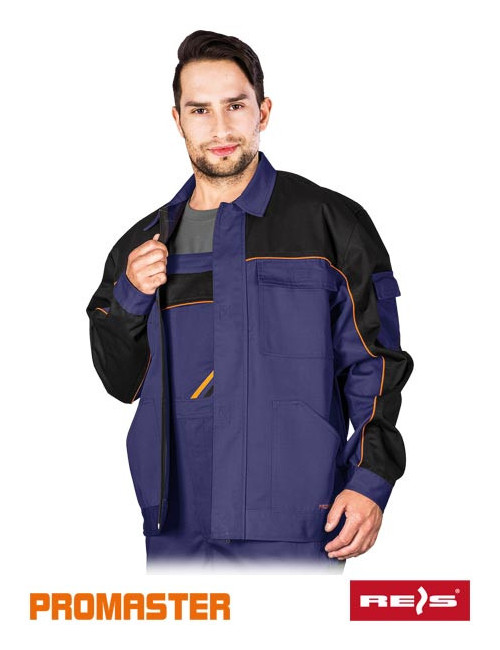 Arbeits-Sweatshirt mit Reißverschluss, Belüftungssystem, Stick- und Druckmöglichkeit