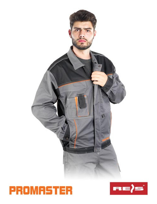 Jacket pro-strech-j sbp steel-black-orange Reis