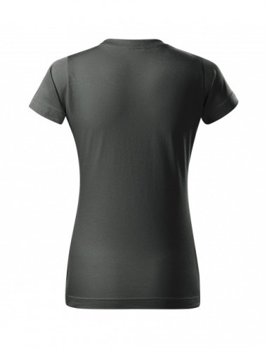Basic Free F34 T-Shirt für Damen, dunkles Khaki Malfini
