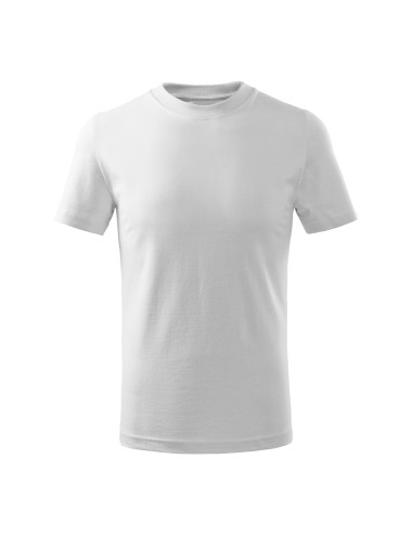 Adler MALFINI Kinder T-Shirt Basic Free F38, weißer Aufdruck, Sticklogo
