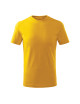 Adler MALFINI Children`s t-shirt Basic Free F38 yellow embroidery logo print