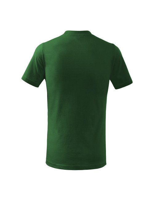 Adler MALFINI Children`s T-shirt Basic Free F38 bottle green embroidery