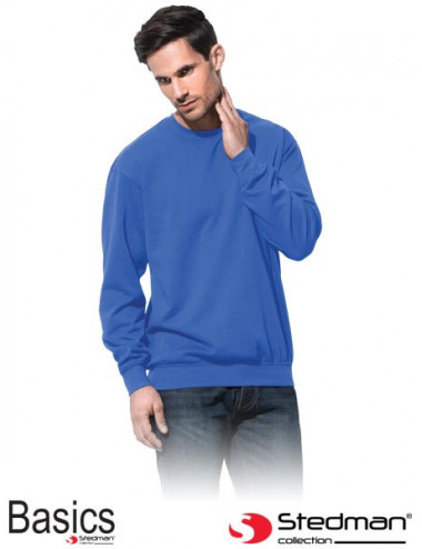 Herren-Sweatshirt ST4000 brr blau Stedman