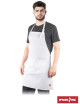 "Reis Apron fdin in White: Comfortable, Stylish, Functional Gastronom
