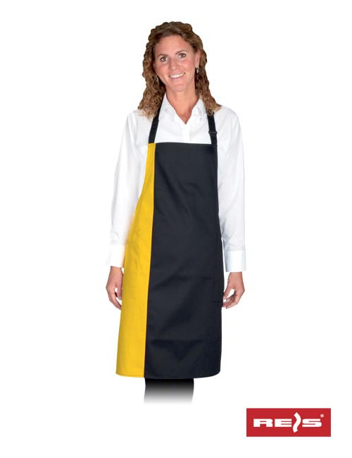 Schürze fduo-2k bsa schwarz-sunny Reis