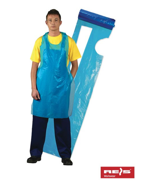 Ffol-roll apron n blue Reis