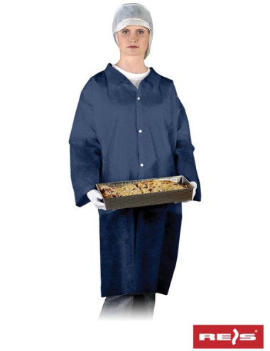 Schürze flab g marineblau Reis