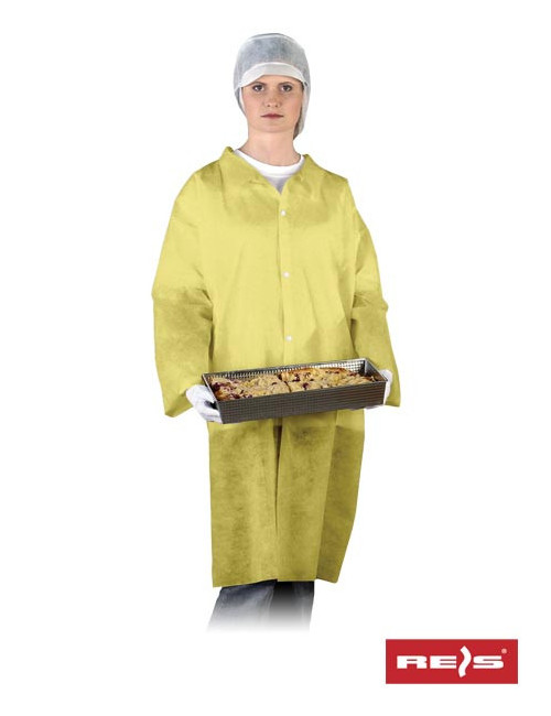 Flab apron yellow Reis