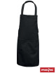 "Reis Apron FPB-2K B Black: Durable, Washable Workwear with Optional 