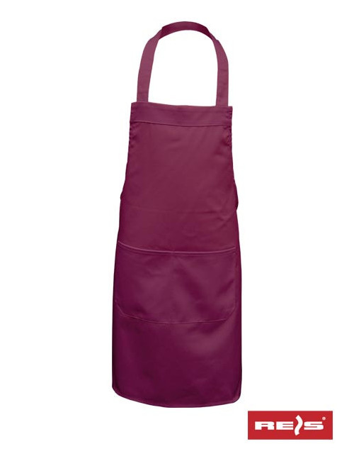 "Reis Apron fpb-2k Bordeaux - Durable, Comfortable & Customizable wit