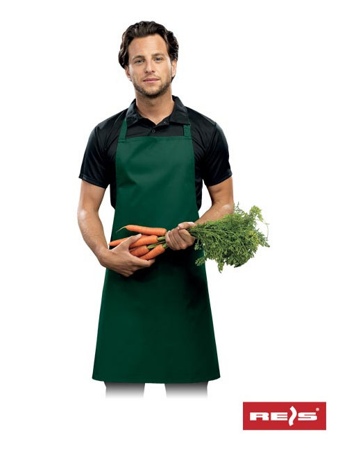 Fpb-kl Schürze Moorgrün Flasche Reis