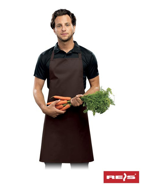 Fpb-kl bro braune Schürze Reis