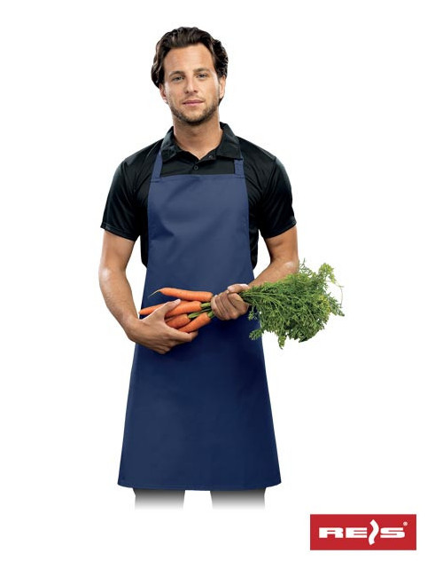 "High-Quality Reis Apron in MAB Marina Blue - Customizable with Logo 