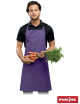 "Reis Adjustable Neck Apron in Vibrant Purple - Durable, Customizable