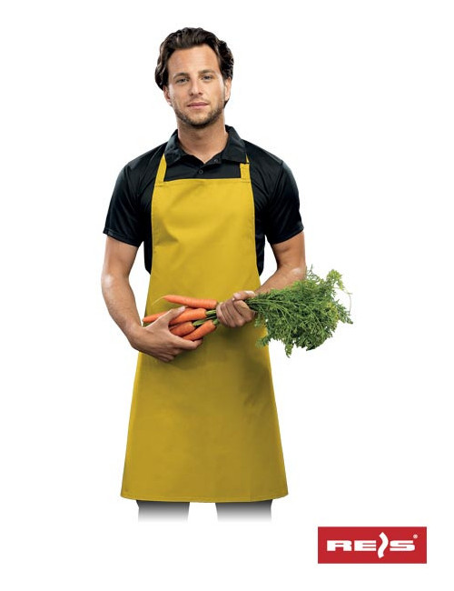 "Reis Apron fpb-kl in Yellow: Durable, Adjustable, Easy Care - Ideal 