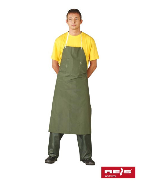 Fartuch ochronny fpcv z zielony Reis