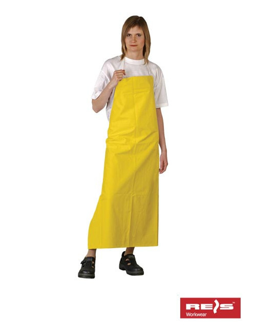 Protective apron fpcvlux y yellow Reis