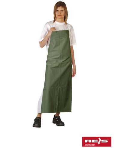 Protective apron fpcvlux with green Reis
