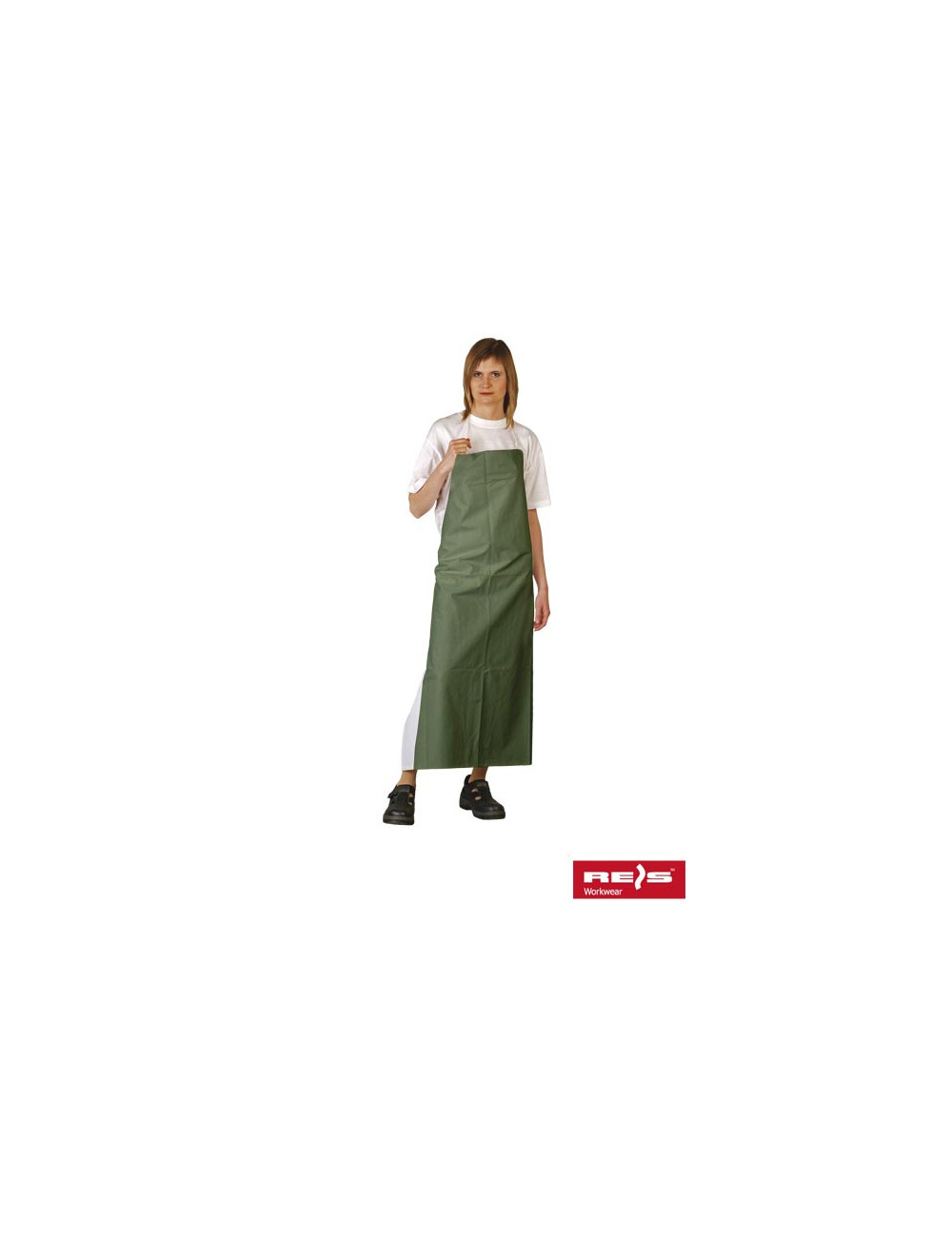 Protective apron fpcvlux with green Reis