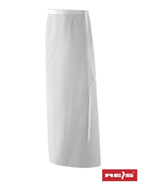 "Premium Fzap White Reis Apron: Durable, Comfortable & Customizable w