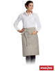"Durable Band fzap-2k Beige Reis Apron - Customizable with Logo Print