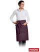 "High-Quality FZAP-2K Burgundy Reis Apron - Ideal for Gastronomy & Sp
