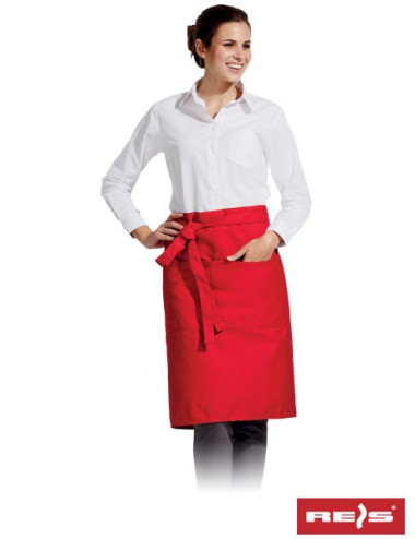 "Reis Fzap-2k c Red Apron: Durable, Lightweight & Stylish with Custom
