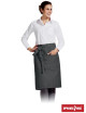 "Reis Band fzap-2k ds Dark Grey Apron - Durable, Customizable with Lo