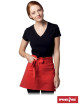 "Quality Fzap-2ks c red Reis Short Apron | Gastronomy & SPA | Customi