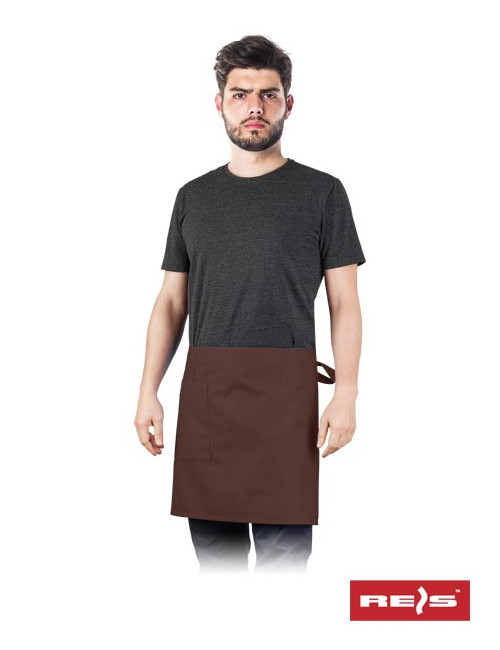 "High-Quality Fzap-classic Band Brown Reis Apron - Durable, Customisa