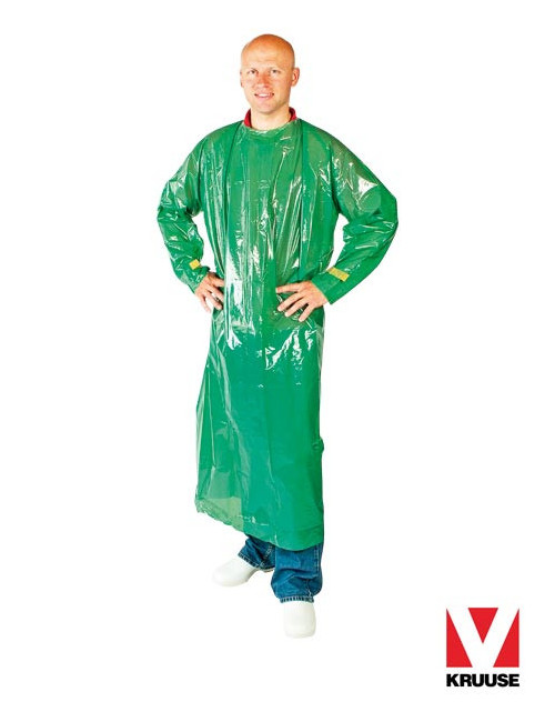 Kru-ffolster Schutzschürze mit grünem Kruuse