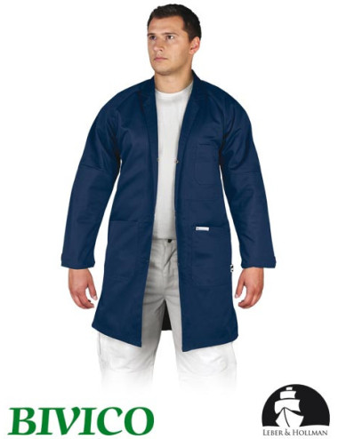 LEBER&amp;HOLLMAN PROTECTIVE APRON LH-COATER G NAVY